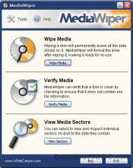 MediaWiper screenshot